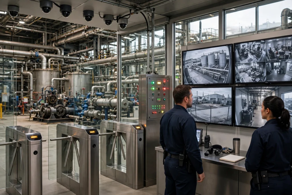 How Sentry Security Protect Industrial Facilities in Illinois