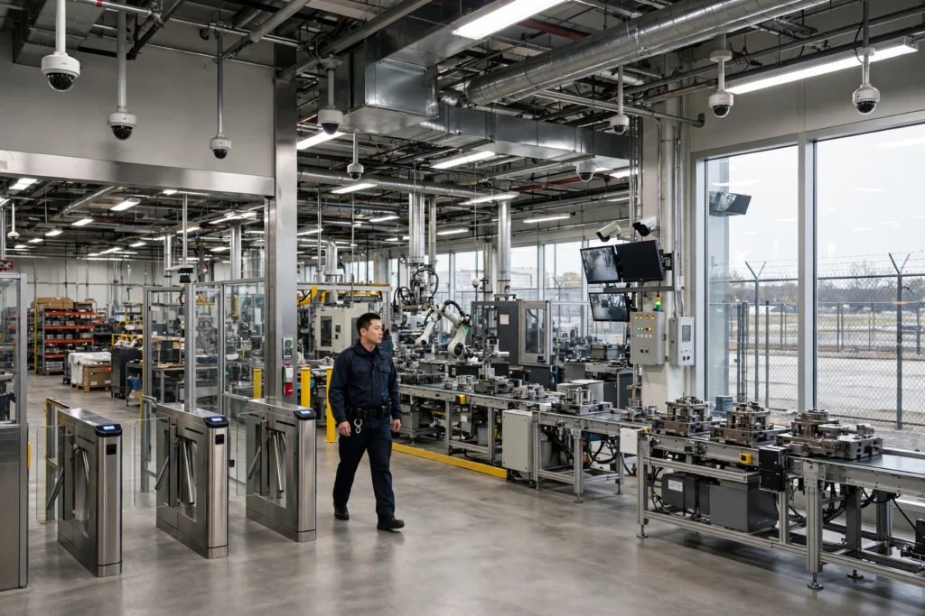 How Sentry Security Protects Manufacturing Facilities in Illinois