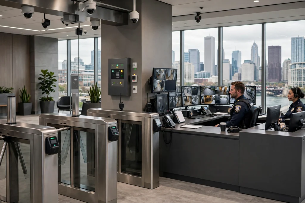 How Sentry Security Protects Office Building in Illinois