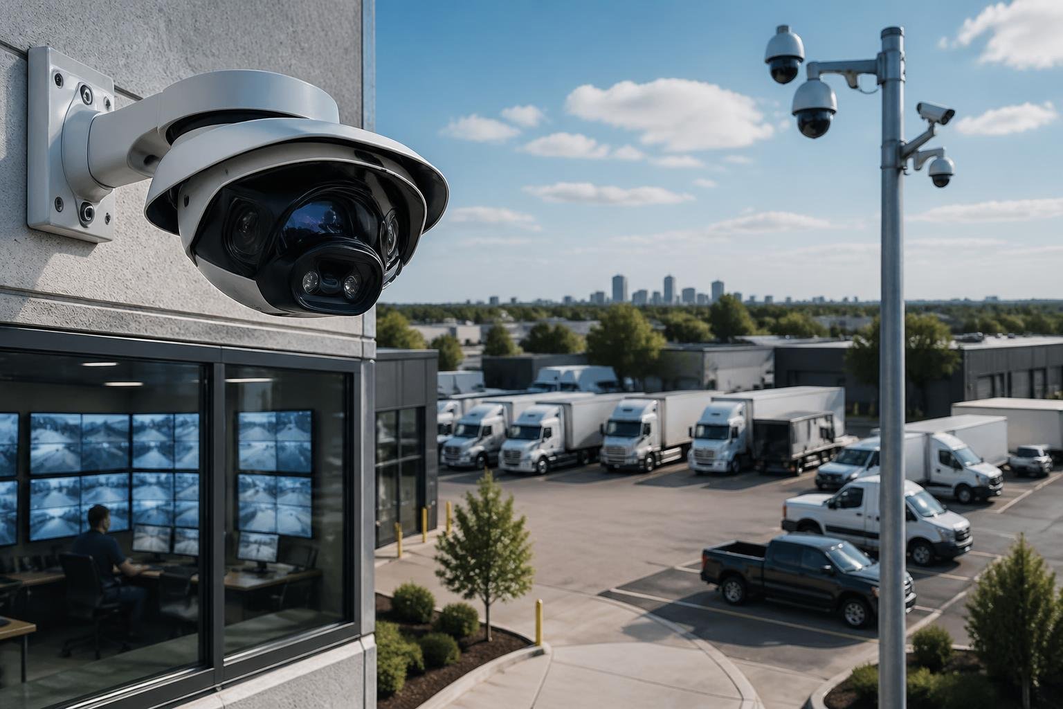 Top Fleet Yard Surveillance Systems in Rockford IL