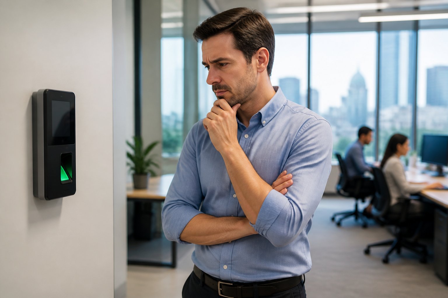 Can Employee Refuse Biometric Time Clocks in Illinois