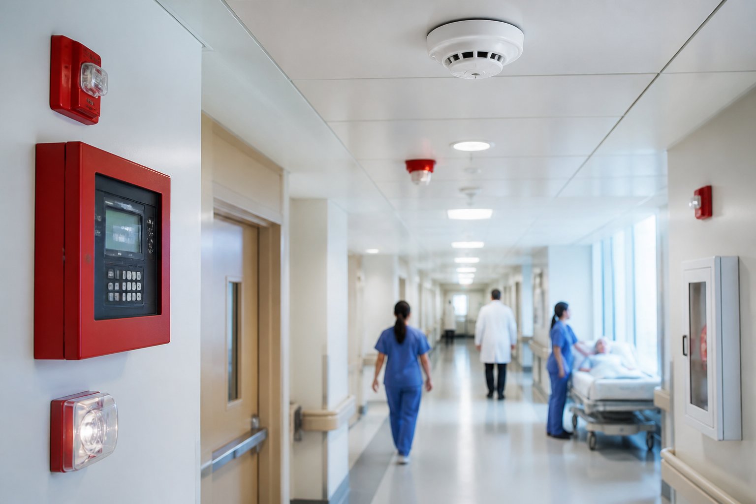 Fire Alarm System for Healthcare Facilities in Illinois