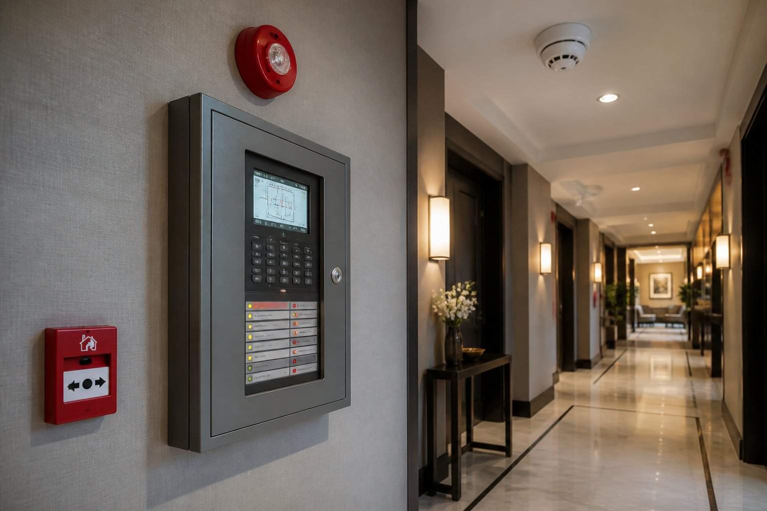 Fire Alarm System for Hotels and Hospitality Properties in Illinois