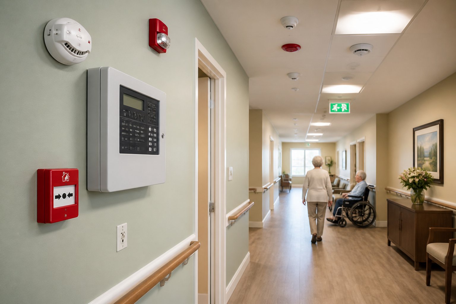 Fire Alarm System for Senior Care Facilities in Illinois