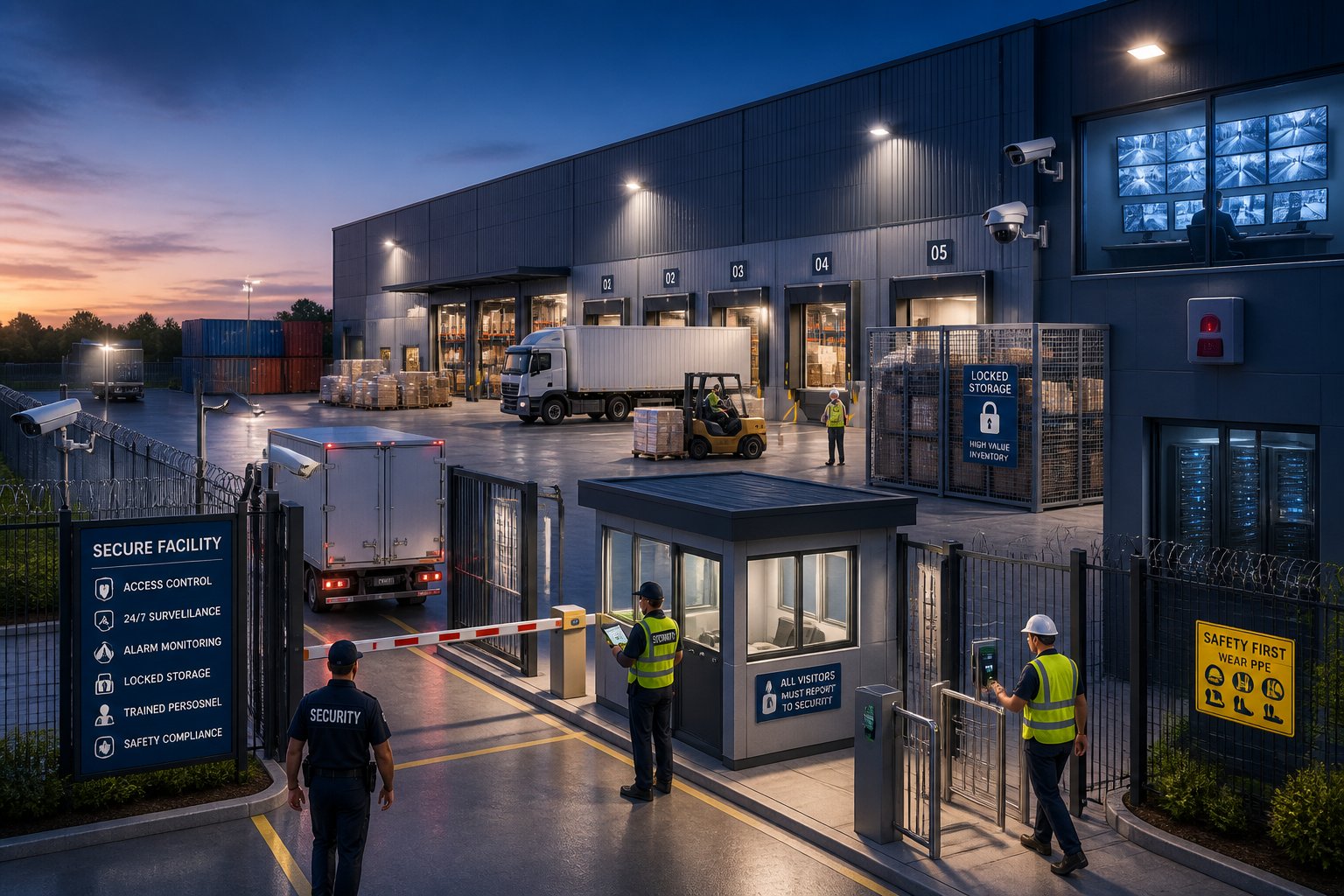 What Security System Does a Warehouse Need