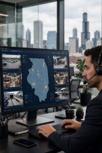 How Do I Manage Security Across Multiple Business Locations in Illinois