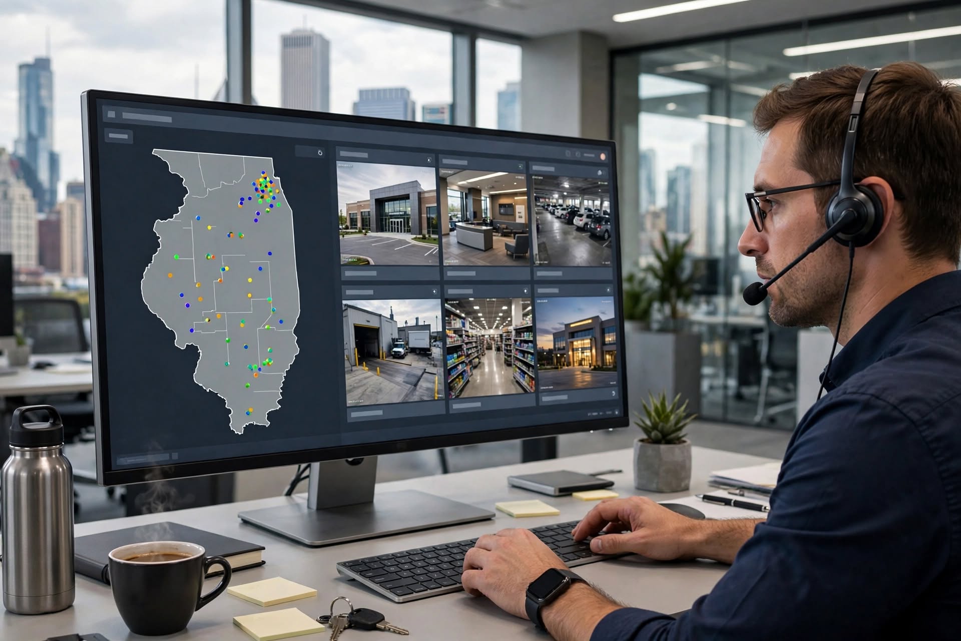 How Do I Manage Security Across Multiple Businesses Locations in Illinois
