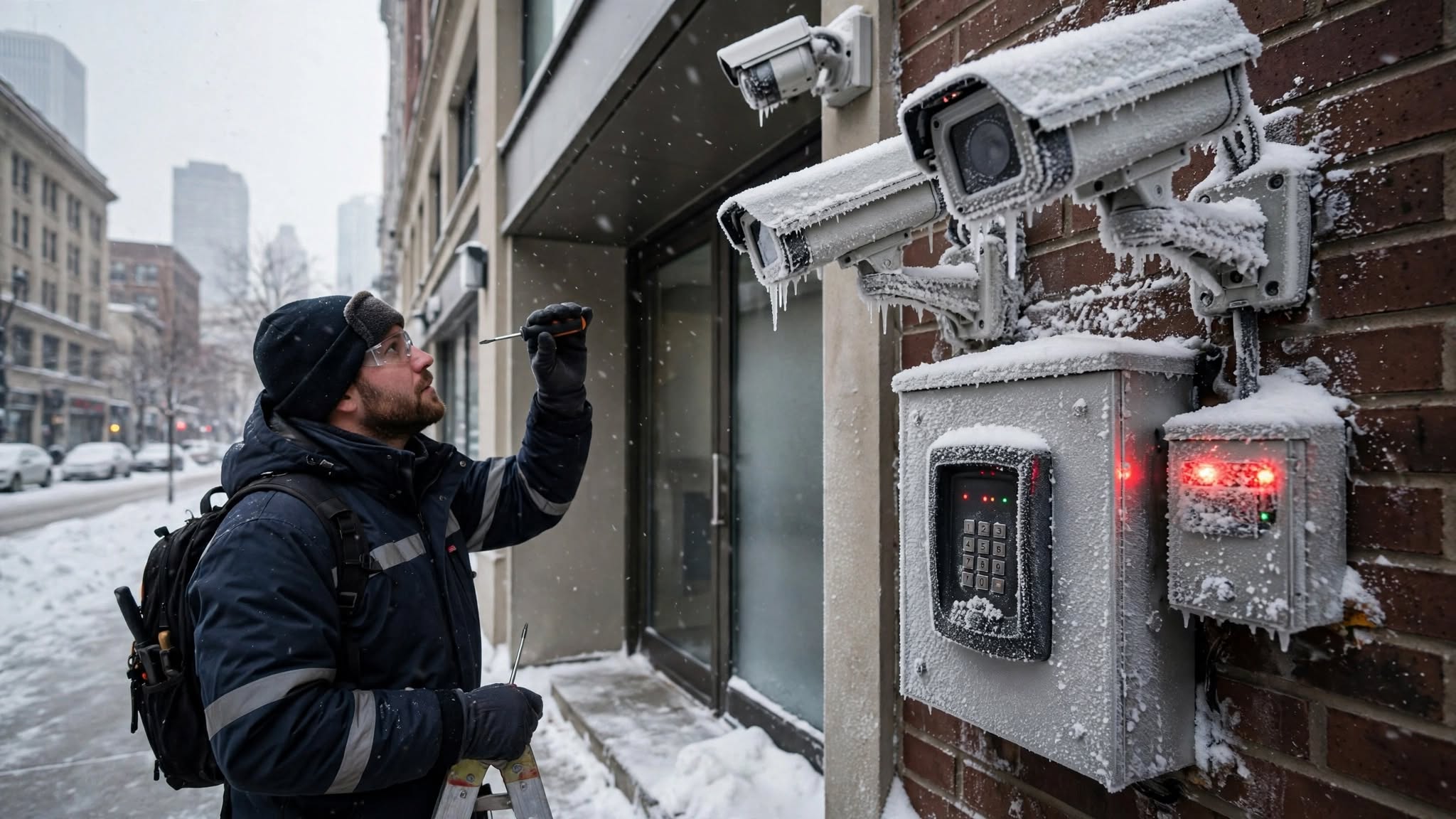 Is Your Business Security Systems Ready for Winter