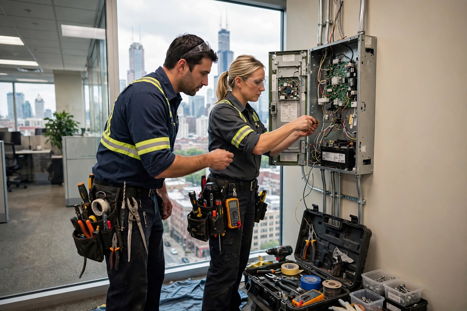 Who Installs Commercial Fire Alarms in Chicago