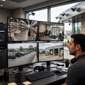 Commercial Security Camera Monitoring in Illinois