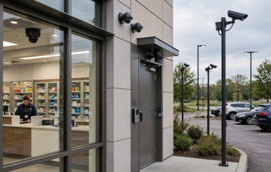 Commercial Security Camera for Healthcare Facilities in Illinois