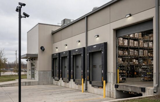 Commercial Security Camera for Manufacturing Facilities in Illinois