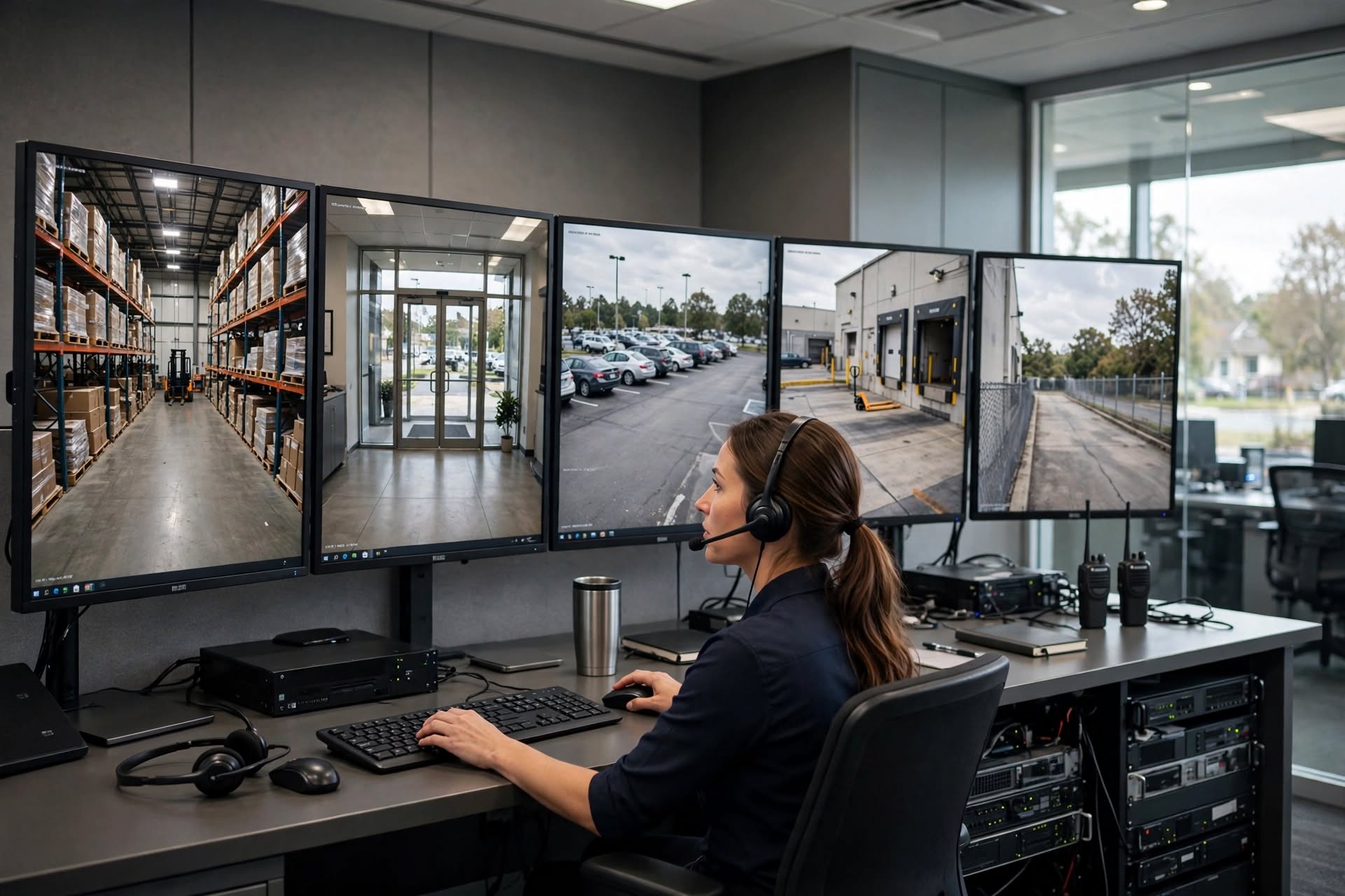 Commercial Security Camera's Monitoring in Illinois