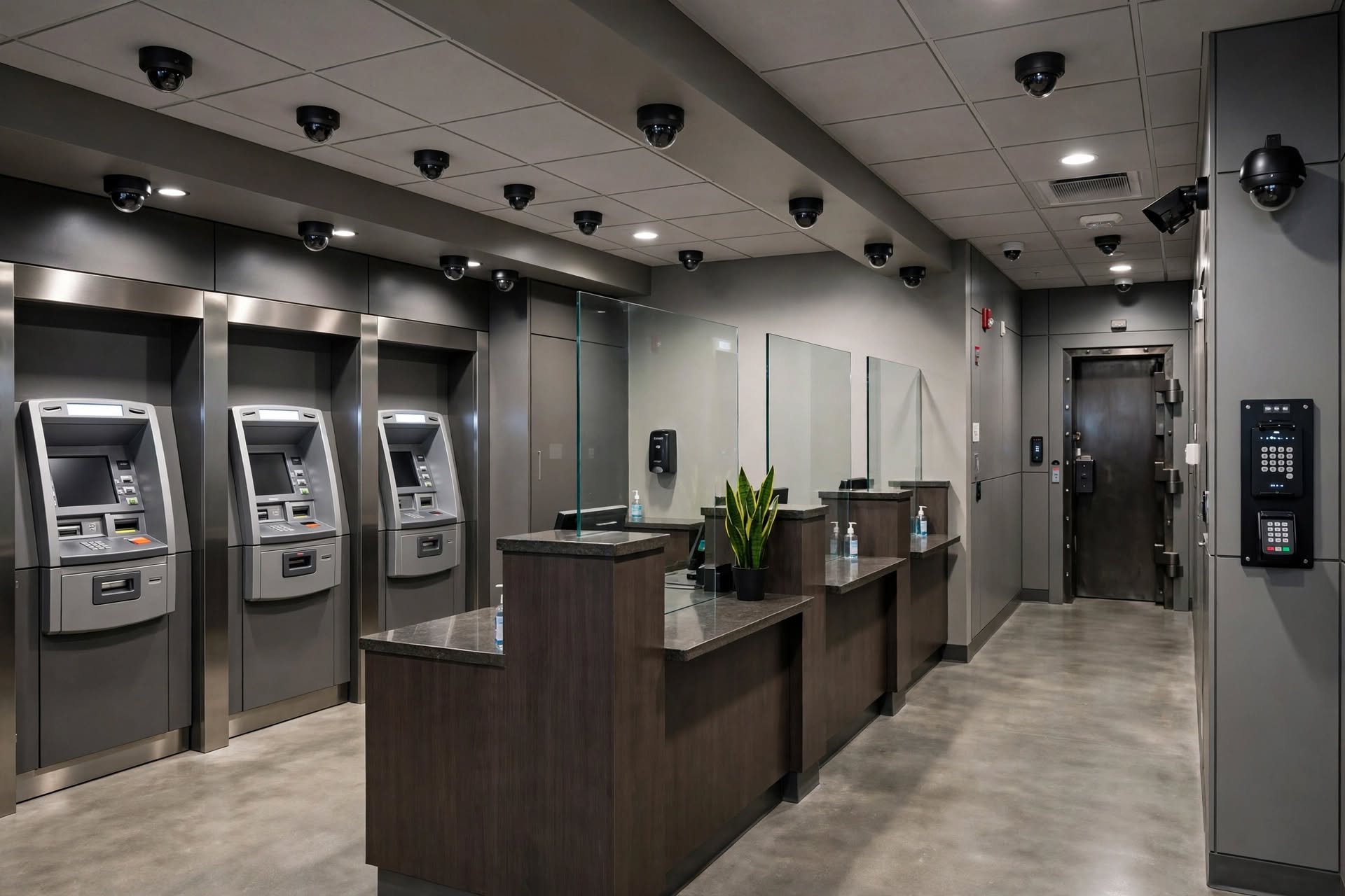 Commercial Security Cameras for Banks & Financial Institutions in Illinois