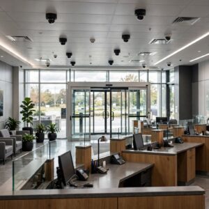 Commercial Security Cameras for Banks and Financial Institutions in Illinois