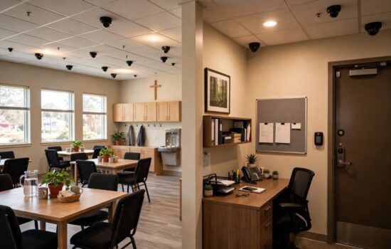 Commercial Security Cameras for Churches and Religious Facilities in Illinois