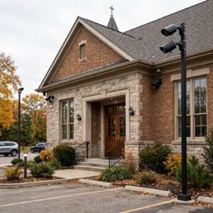 Commercial Security Cameras for Churches and Religious Facilities in Illinois