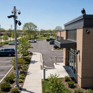 Commercial Security Cameras for Parking Lots in Illinois