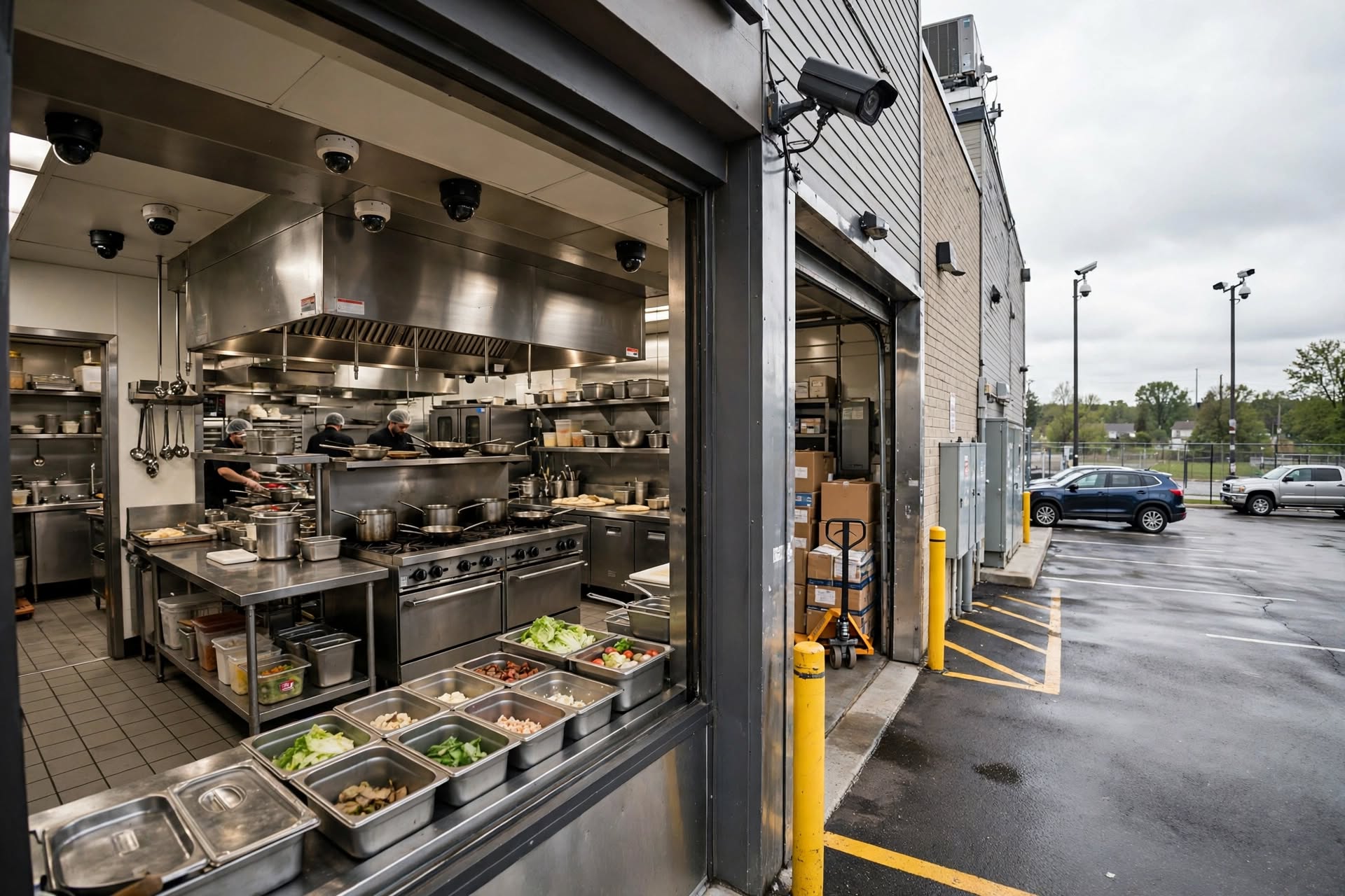 Commercial Security Cameras for Restaurant in Illinois