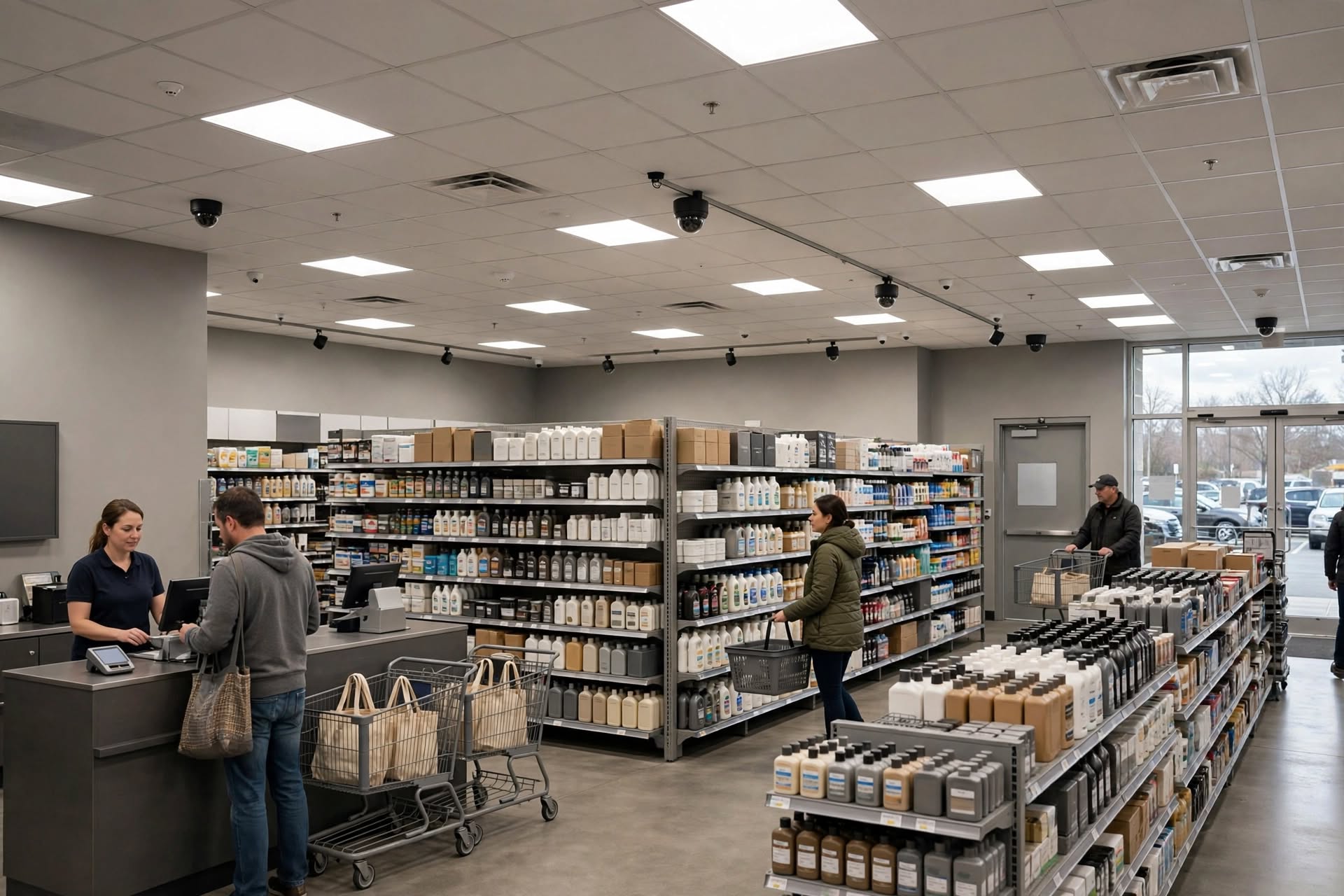 Commercial Security Cameras for Retail Store in Illinois